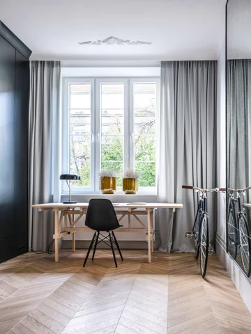 Paryski klimat w Warszawie. projekt Studio. O. 