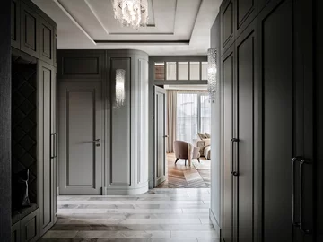 Luksusowy apartament w Warszawie, projekt Roland Stańczyk 