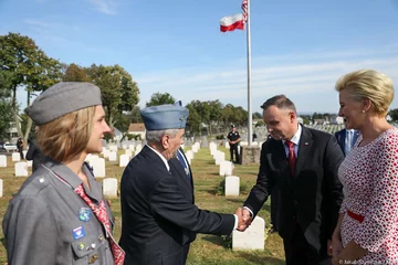 Spotkanie prezydenta Andrzeja Dudy z Polonią w New Britain w USA 