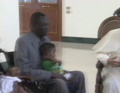 Miniatura: Papież spotkał się z Sudanką skazaną na...