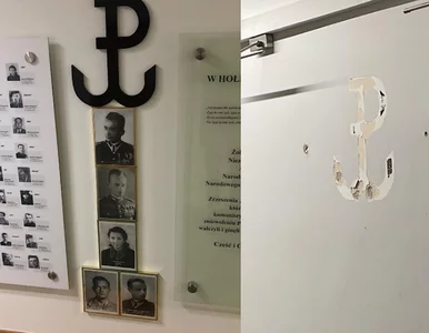 Miniatura: Posłowie opozycji o zerwanych tablicach...
