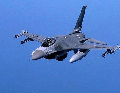 Miniatura: Amerykański F-16 runął do Pacyfiku