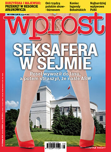 Okładka tygodnika Wprost nr 8/2014 (1616)