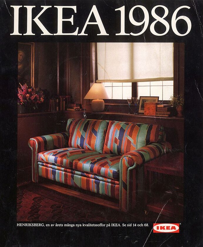 Okładka katalogu IKEA z 1986 roku 