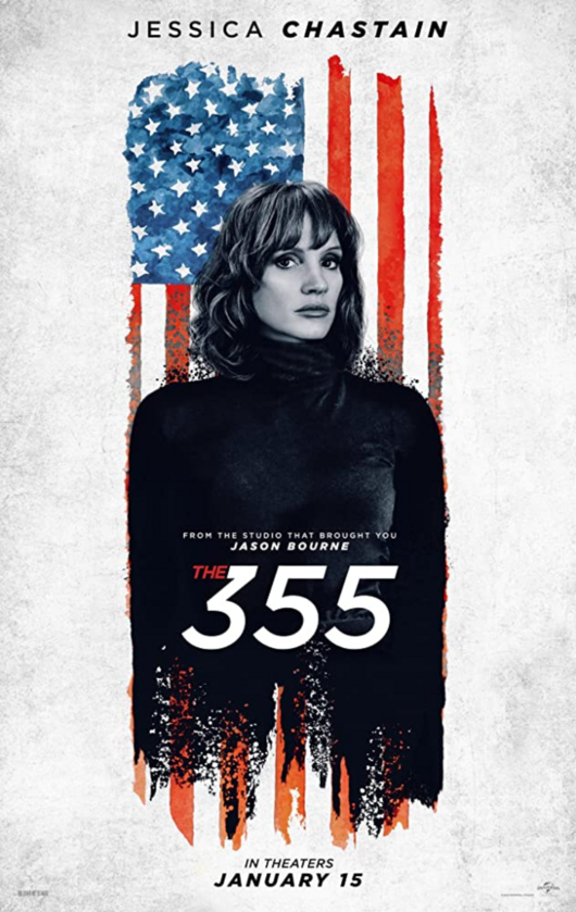 Plakat filmu „The 355” (2021) 