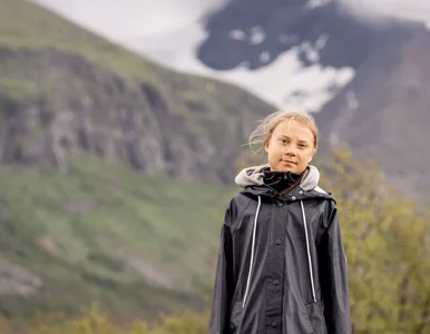 Miniatura: Greta Thunberg na okładce pierwszego...