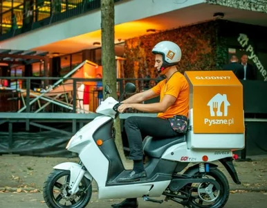 Miniatura: Nieformalny strajk kurierów Pyszne.pl. Nie...