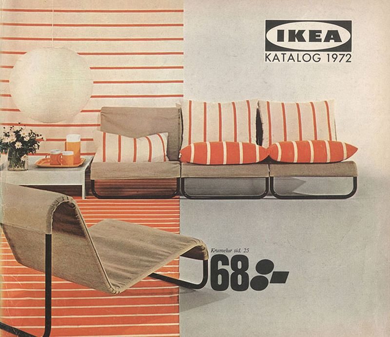 Okładka katalogu IKEA z 1972 roku 