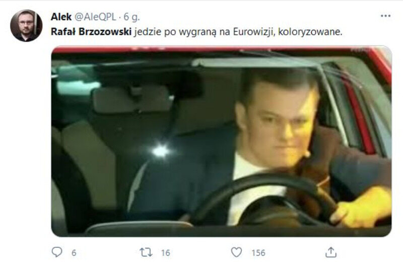 Mem Komentujacy Wystawienie Rafala Brzozowskiego W Konkursie Eurowizji