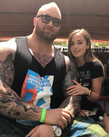 Thor Björnsson i Kelsey Henson 