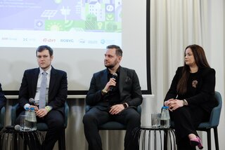Przemysław Poszwa (z lewej), Kamil Woźnica (pośrodku) oraz Agnieszka Rozwadowska (z prawej)