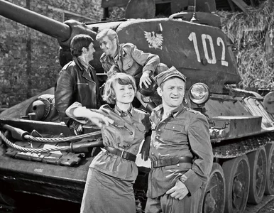 Miniatura: Dalsze losy "Czterech pancernych". Wichura...