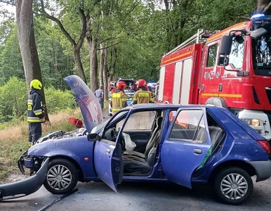 Miniatura: Groźny wypadek w powiecie choszczeńskim....