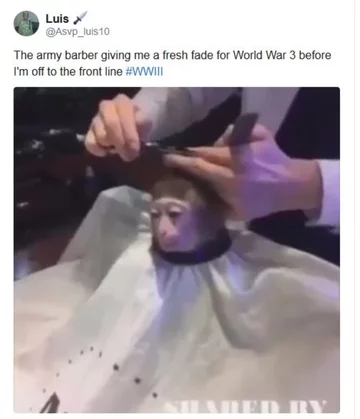 Reakcja na Twitterze na trendującą „trzecią wojnę światową” 