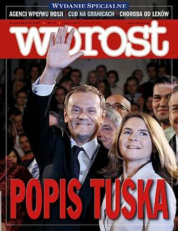 Okładka tygodnika Wprost nr 43/2007 (1296)