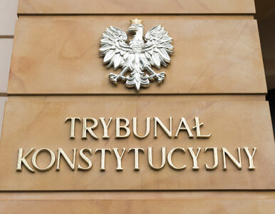 Miniatura: Trybunał Konstytucyjny wydał wyrok w...