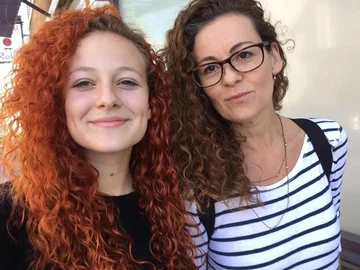 Sophie Perry i jej mama  Rachel Sharp 