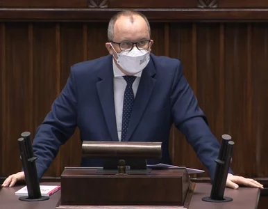 Miniatura: Ostatnie przemówienie Bodnara w Sejmie....