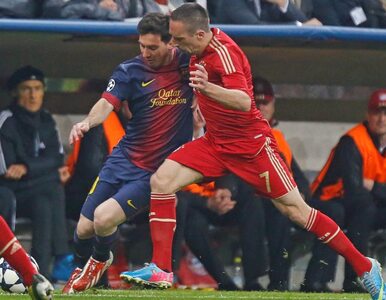 Miniatura: Ribery: Messi zawiódł