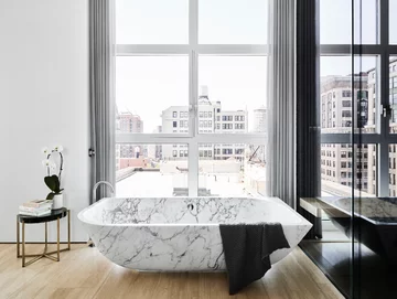 Penthouse w Nowym Jorku, projekt Søren Rose Studio Dinesen, Nowy Jork