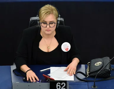 Miniatura: Magdalena Adamowicz podczas debaty o...