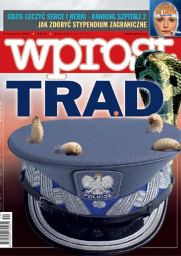 Okładka tygodnika Wprost nr 44/2003 (1092)