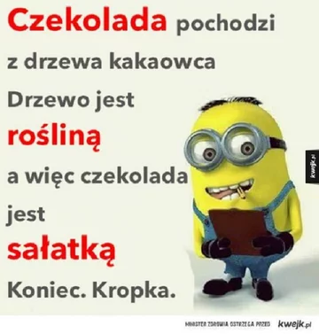 Memy z okazji Światowego Dnia Czekolady 