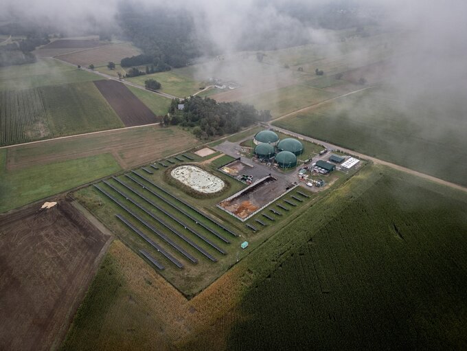 Biogazownia w Tończy