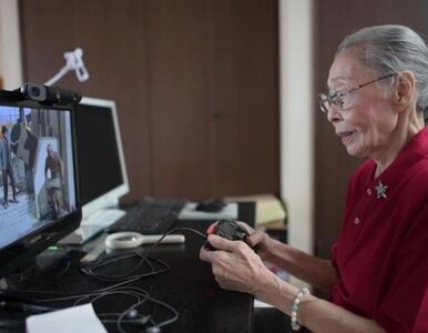Miniatura: 89-latka gra w gry komputerowe na YouTube....