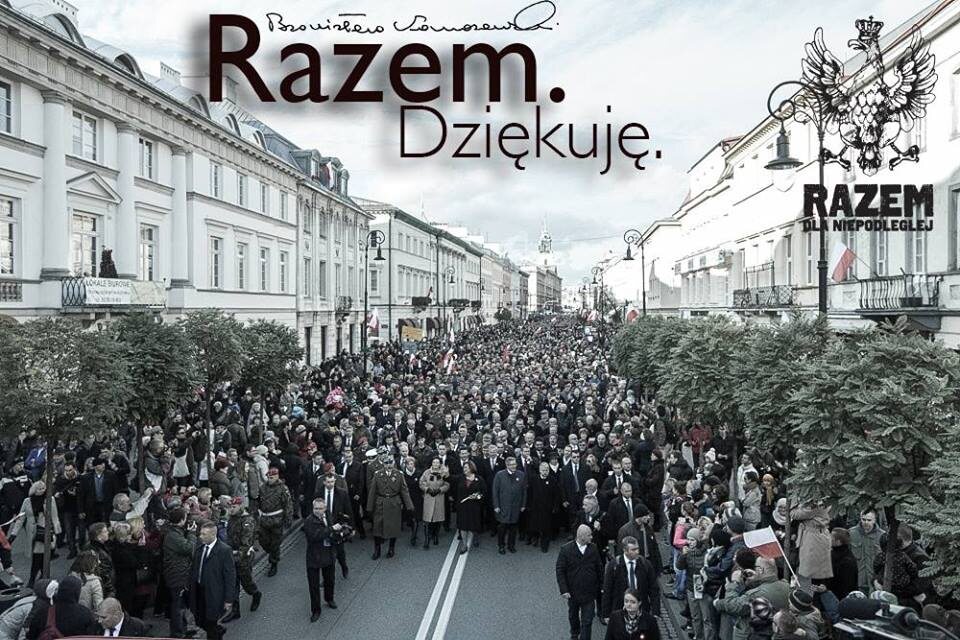 I ponownie zdjęcie z "Razem dla Niepodległej"  z 2013 r. (fot. prezydent.pl)