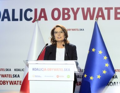 Miniatura: Małgorzata Kidawa-Błońska o polskich...