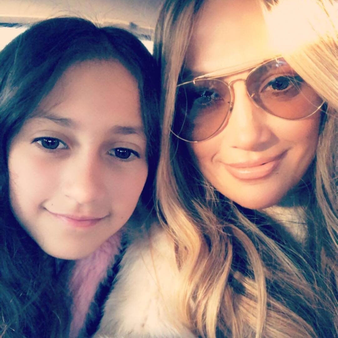 Jennifer Lopez z córką 