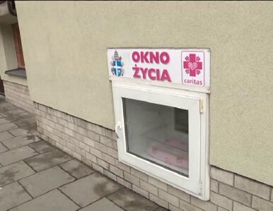 Miniatura: Niosła bliźniaczki do okna życia. Nie...