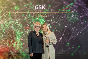 Jolanta Kloc, wiceprezes zarządu PMPG Polskie Media S.A. i&nbsp;Zuzana Remrova, dyrektor generalna GSK w&nbsp;Polsce