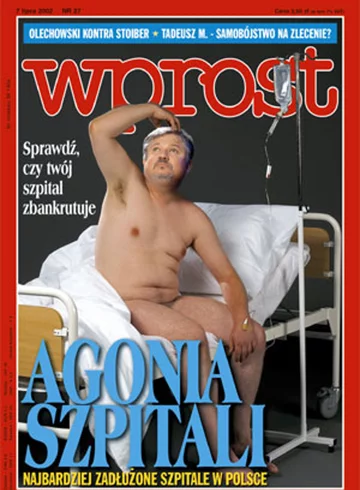 Okładka tygodnika Wprost nr 27/2002 (1023)