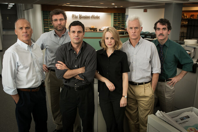 Kadr z filmu „Spotlight” (2015)