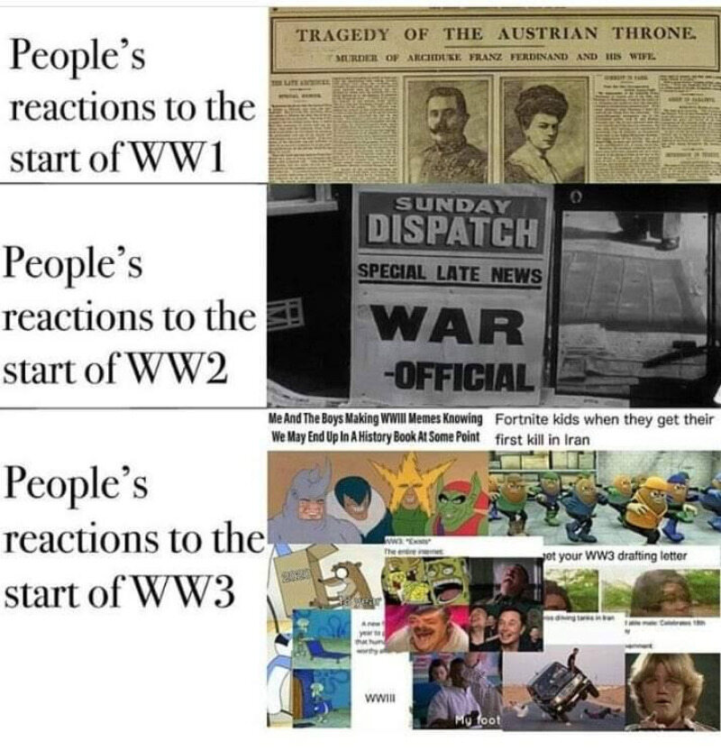 Trzecia wojna światowa według twórców memów 