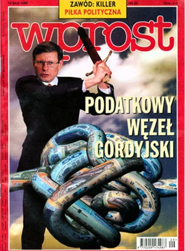 Okładka tygodnika Wprost nr 29/1998 (816)