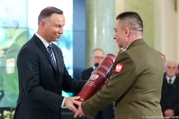 Prezydent Andrzej Duda wręczył awanse generalskie 