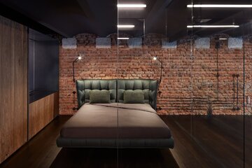 Loftowe mieszkanie w&nbsp;starym browarze, projekt CMC Architecs