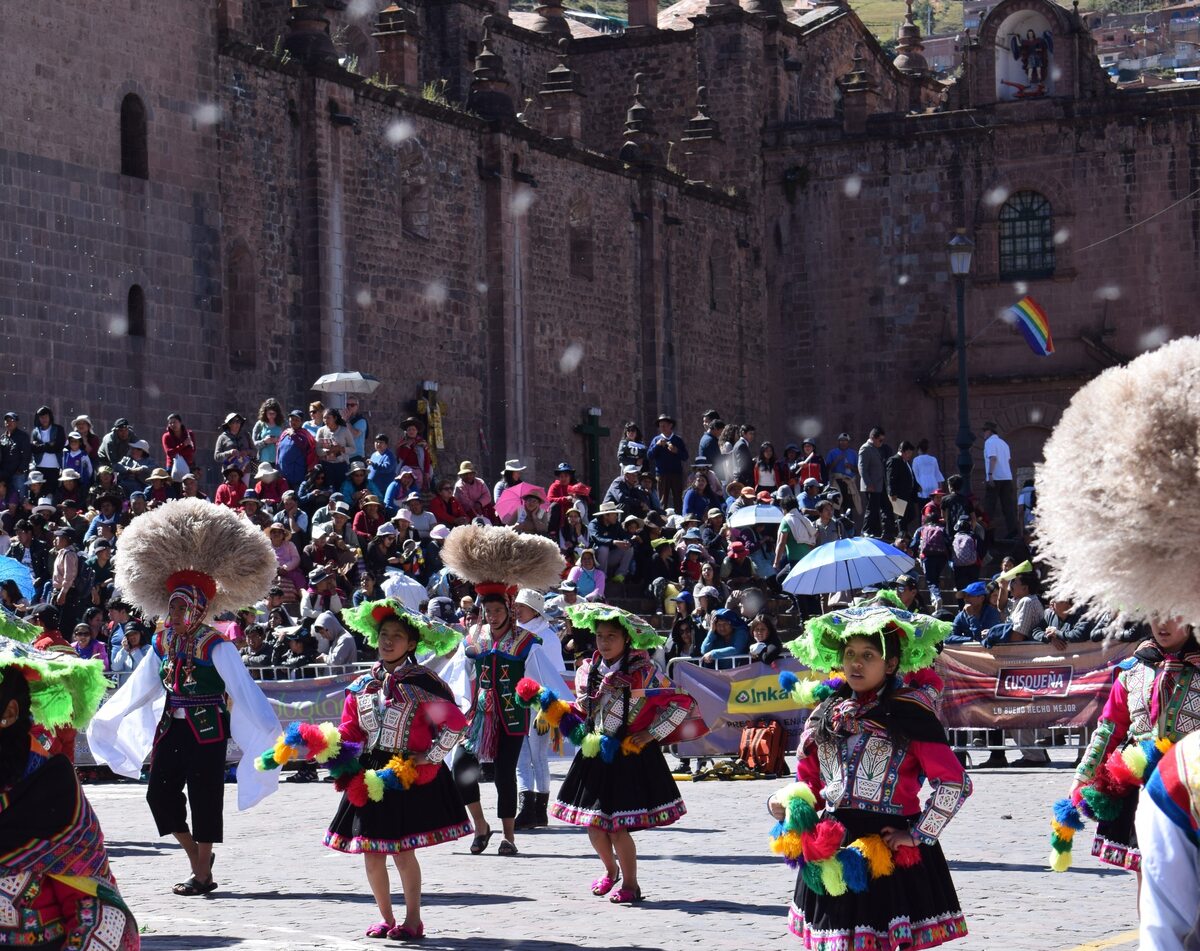 Święto zimowego przesilenia Inti Raymi w dawnej stolicy Inków Cuzco 