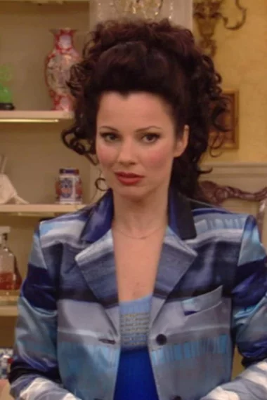 Fran Drescher jako Fran Fine w serialu „Pomoc domowa” (ang. „The Nanny”)