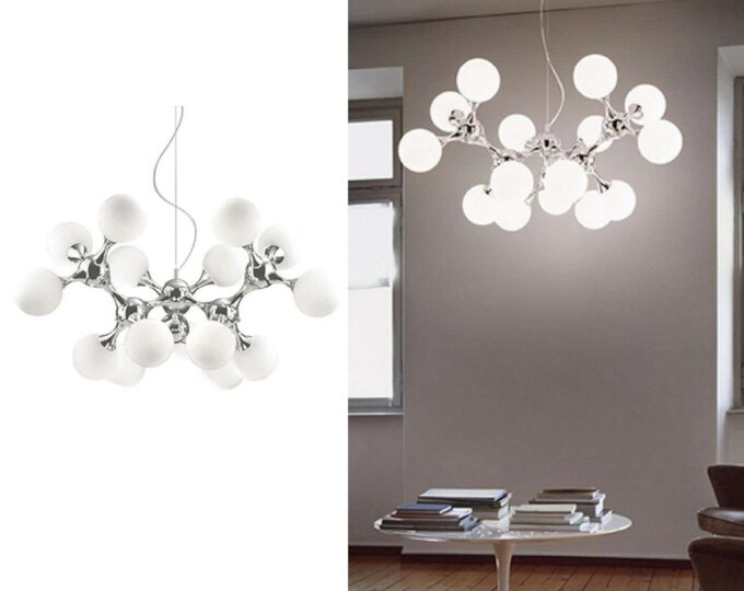 Lampa wisząca Ideal Lux NODI BIANCO SP15 082073