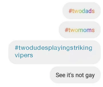 Mem inspirowany odcinkiem „Striking Vipers” 