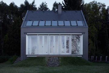 Renowacja podmiejskiego domku, projekt Kaa Studio Linka, forest, Kaa