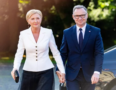 Miniatura: Polacy ocenili Agatę Kornhauser-Dudę....