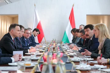 Andrzej Duda i Janos Ader 