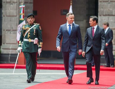 Miniatura: Prezydent Meksyku oficjalnie powitał...