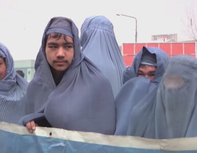 Miniatura: Mężczyźni w burkach wyszli na ulice Kabulu