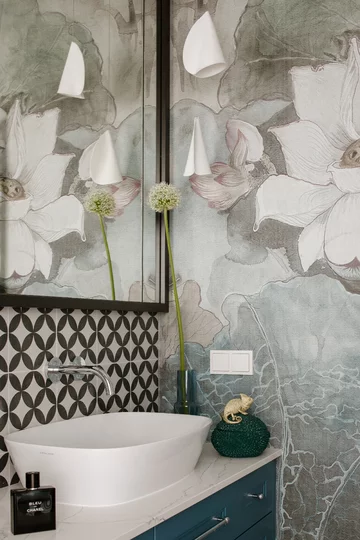 Hamptons w wielkim mieście, proj. MIKOŁAJSKA studio 